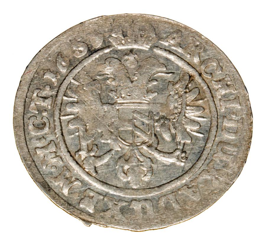 3 krajcary 1656 Ferdynand III Habsburg Slask Wroclaw