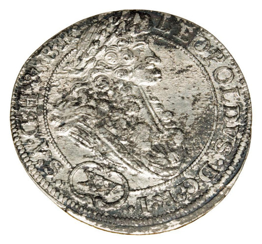 15 krajcarуw 1694 Leopold I Habsburg Slask Wroclaw