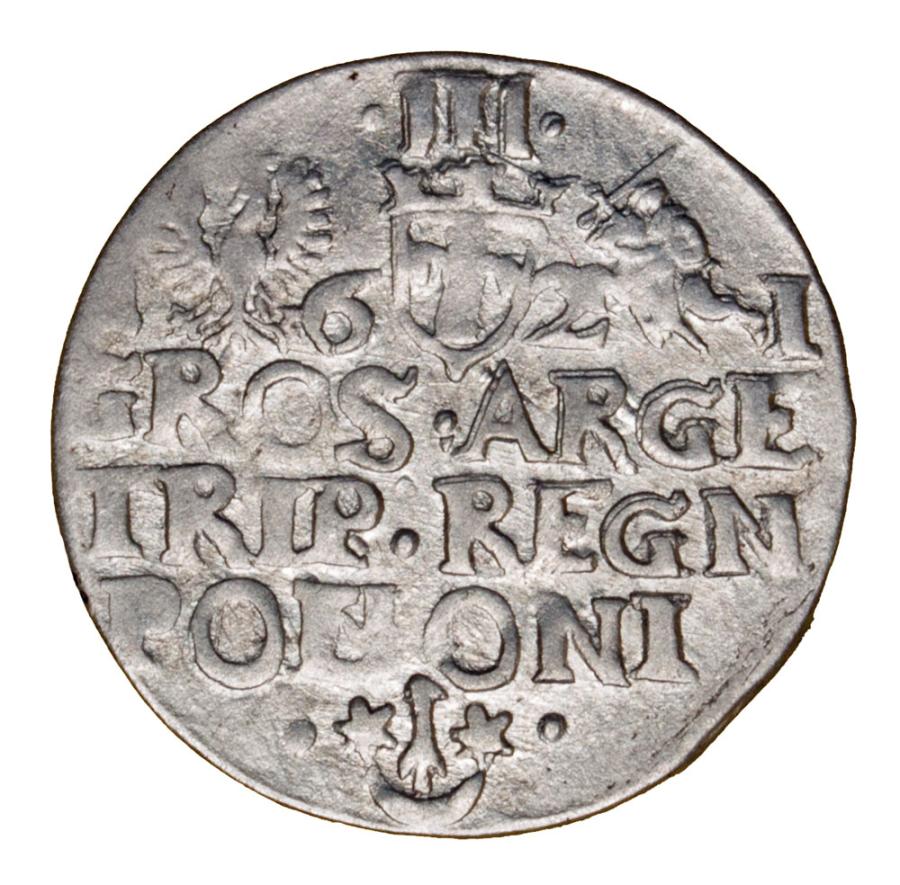 Trojak 1621 Zygmunt III Waza Polska Krakуw PONONI