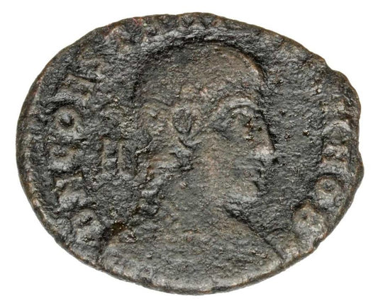 Follis 351-354 Konstancjusz Gallus Cesarstwo Rzymskie