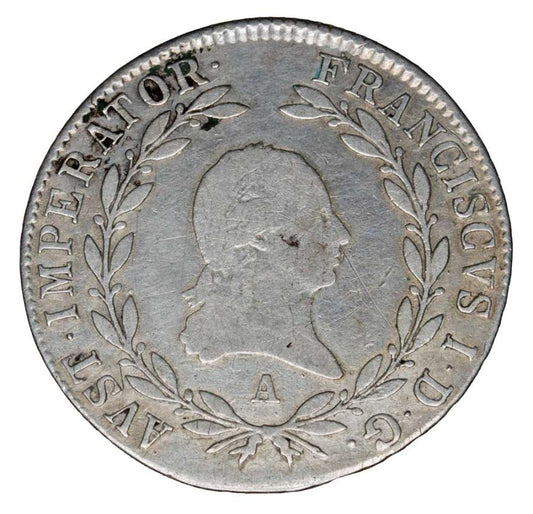 20 koron 1809 Franciszek II Habsburg Austria Wieden A