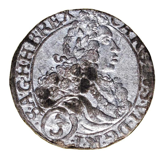 3 krajcary 1713 Karol VI Habsburg Austria Karyntia Sankt Veit