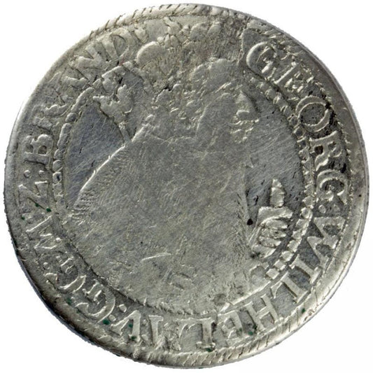 Ort 1624 Jerzy Wilhelm Ksiestwo Pruskie Krуlewiec