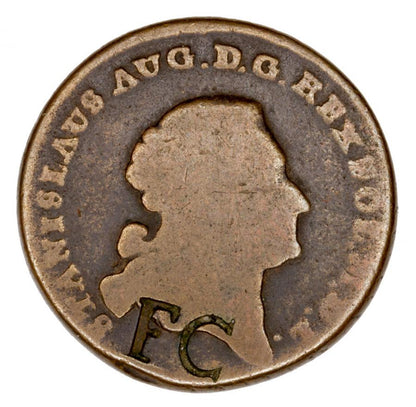 Trojak 1766 Stanislaw August Poniatowski Warszawa