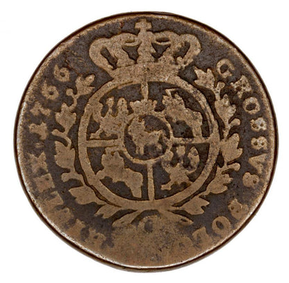Trojak 1766 Stanislaw August Poniatowski Warszawa