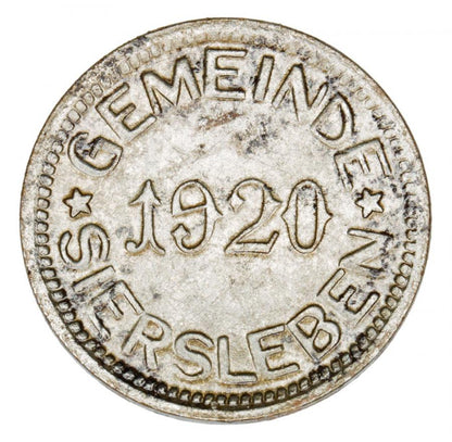 10 fenigуw 1920 Siersleben Saksonia