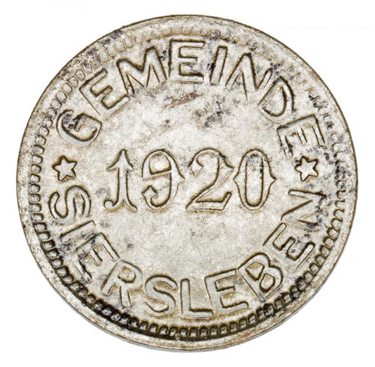 10 fenigуw 1920 Siersleben Saksonia
