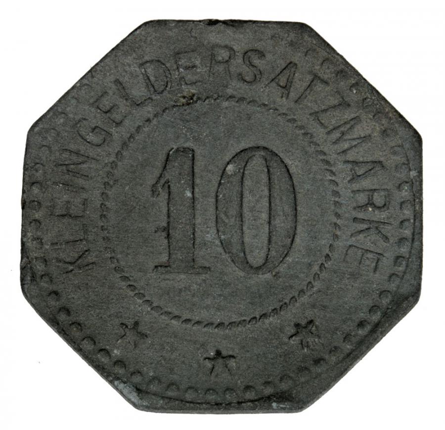 10 fenigуw 1917 Kulmbach Bawaria