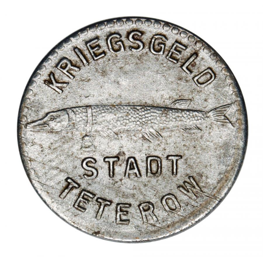 5 fenigуw Teterow Meklemburgia Schwerin