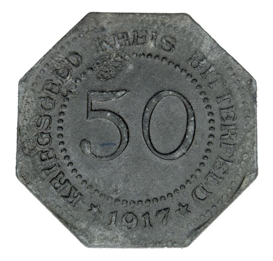 50 fenigуw 1917 Bitterfeld Saksonia