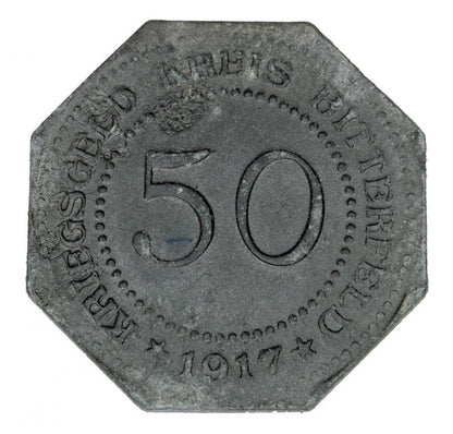50 fenigуw 1917 Bitterfeld Saksonia