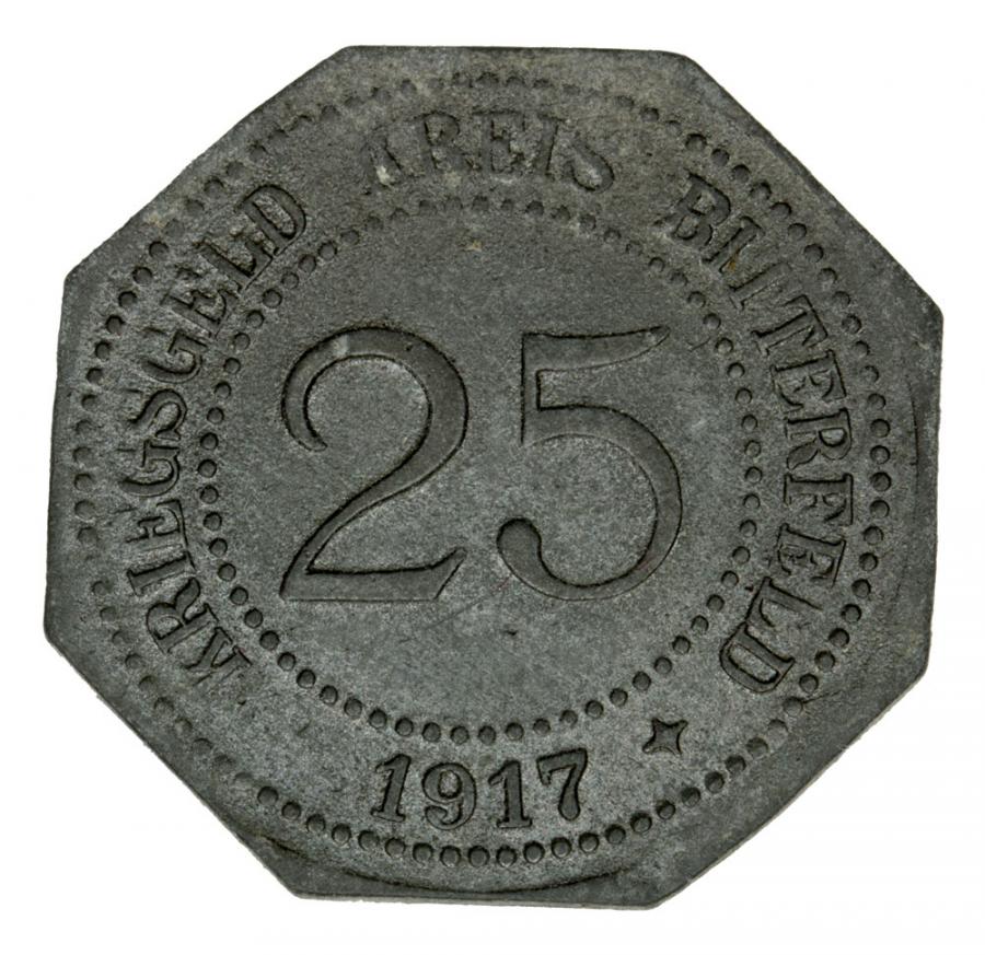 25 fenigуw 1917 Bitterfeld Saksonia