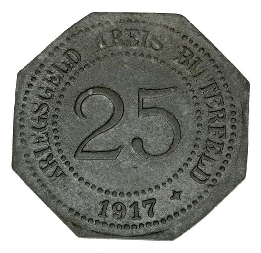 25 fenigуw 1917 Bitterfeld Saksonia