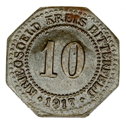 10 fenigуw 1917 Bitterfeld Saksonia