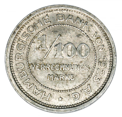 1/100 verrechnungsmarke Hamburg