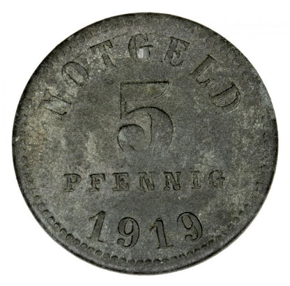 5 fenigуw 1919 Kissingen