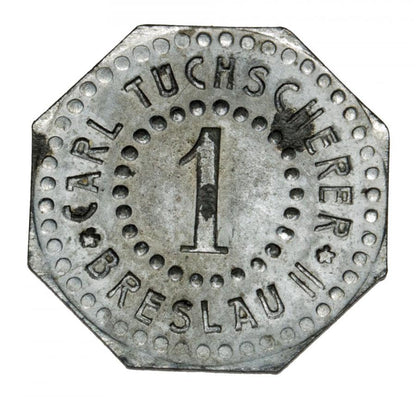 1 fenig Carl Tuchscherer Wroclaw
