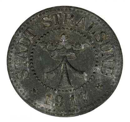 10 fenigуw 1917 Strzalуw / Stralsund