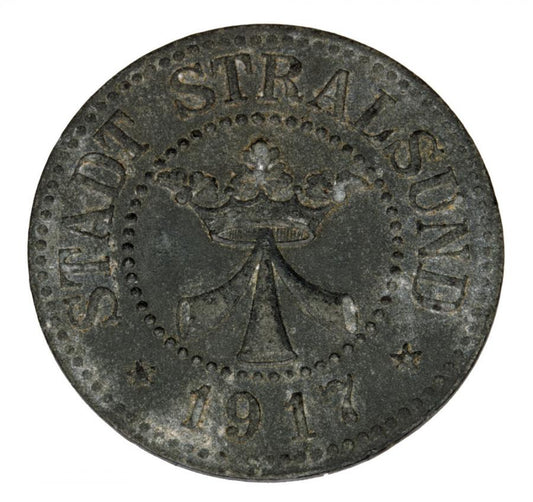 10 fenigуw 1917 Strzalуw / Stralsund