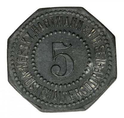5 fenigуw Walim / Wustewaltersdorf