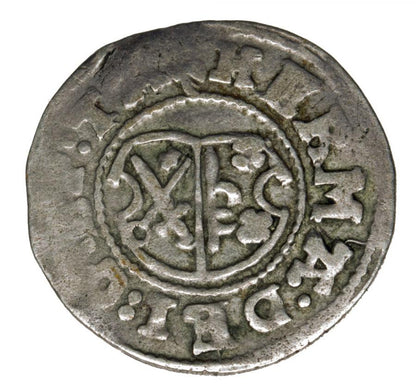 Ferding 1557 Henryk II Wesel Zakon Kawalerуw Mieczowych Tartu