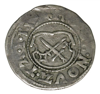 Ferding 1557 Henryk II Wesel Zakon Kawalerуw Mieczowych Tartu