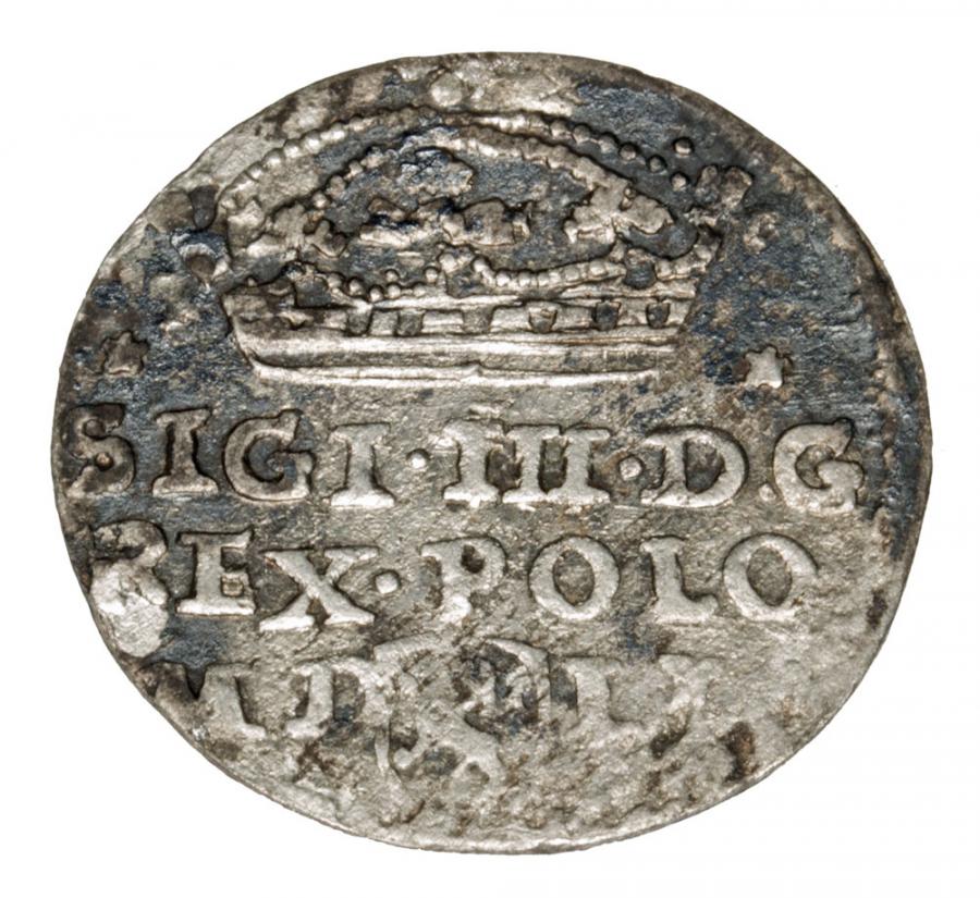 Grosz 1607 Zygmunt III Waza Polska Krakуw
