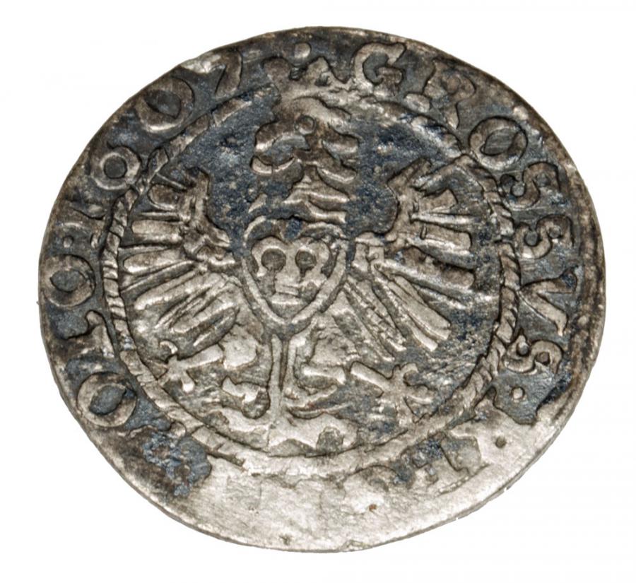 Grosz 1607 Zygmunt III Waza Polska Krakуw