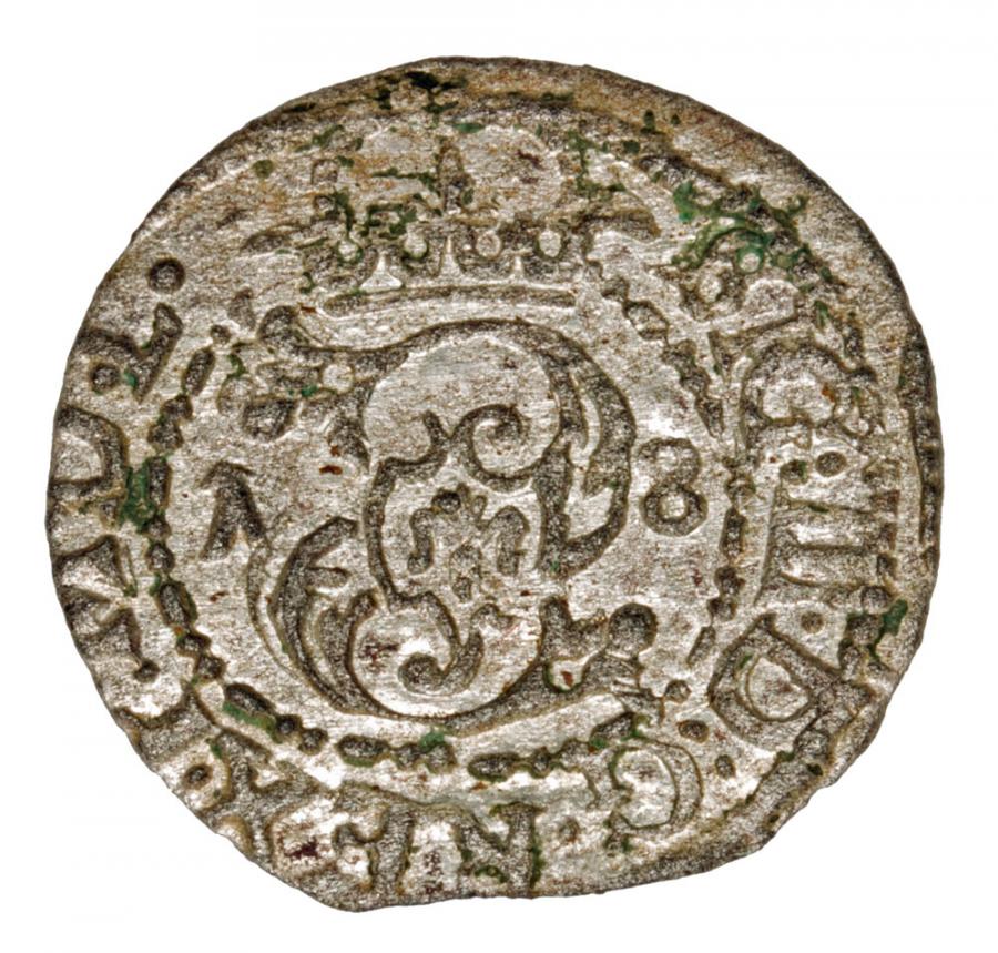 Szelag 1618 Zygmunt III Waza Litwa Wilno