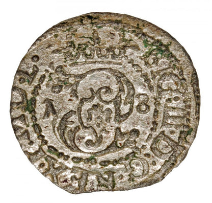 Szelag 1618 Zygmunt III Waza Litwa Wilno