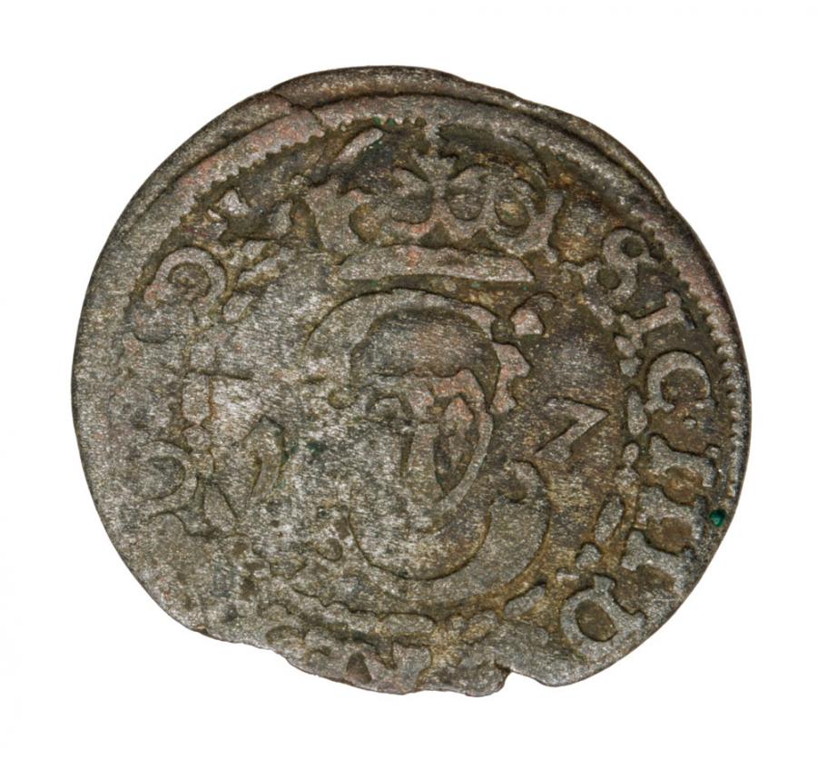 Szelag 1617 Zygmunt III Waza Litwa Wilno