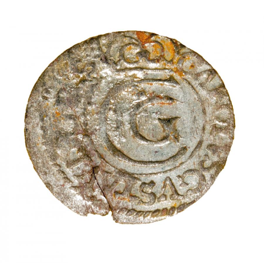 Szelag 1656 Gustaw II Adolf Liwonia