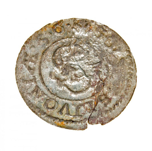 Szelag 1656 Gustaw II Adolf Liwonia