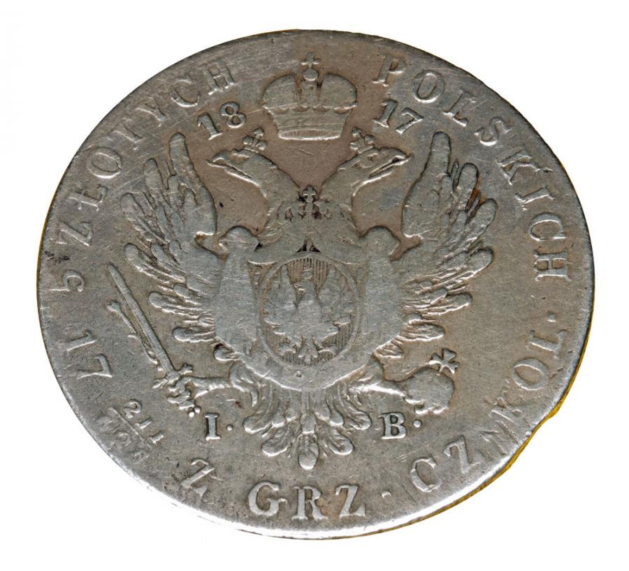 5 zlotych 1817 Aleksander I Romanow Krуlestwo Polskie Warszawa