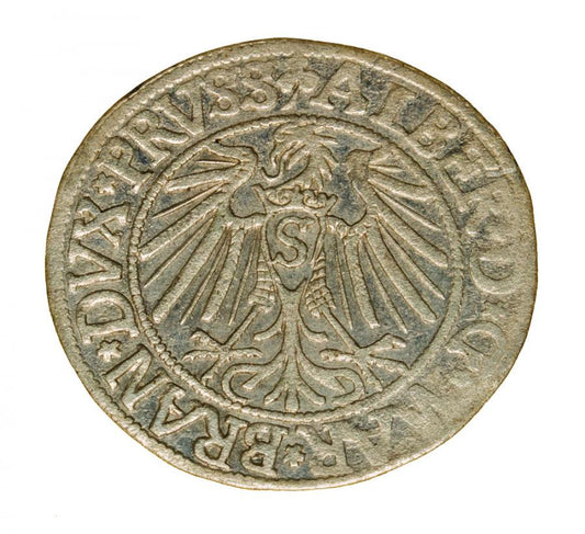 Grosz 1542 Albrecht Hohenzollern Ksiestwo Pruskie Krуlewiec