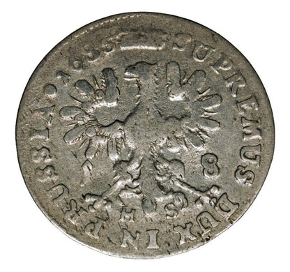 Ort 1685 Fryderyk Wilhelm I Prusy Krуlewiec