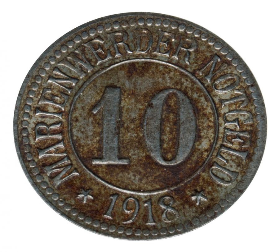 10 fenigуw 1918 Kwidzyn / Marienwerder