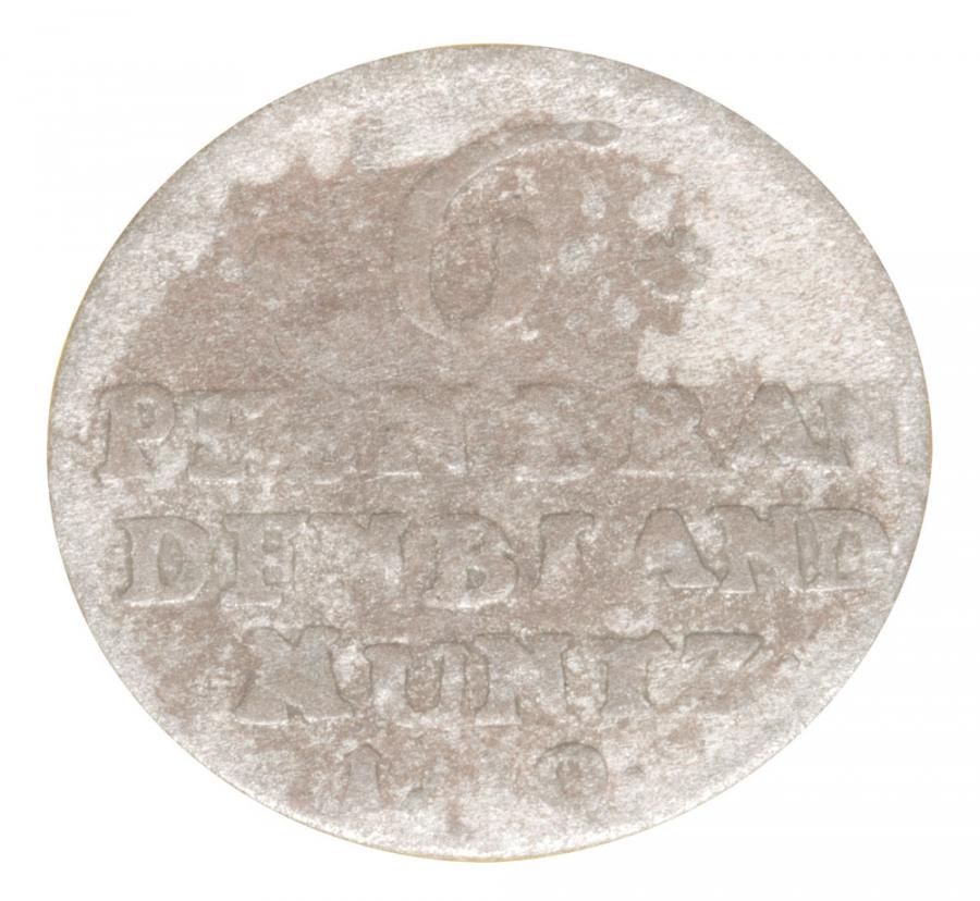 6 fenigуw 1710 Fryderyk I Pruski Niemcy Brandenburgia Berlin A