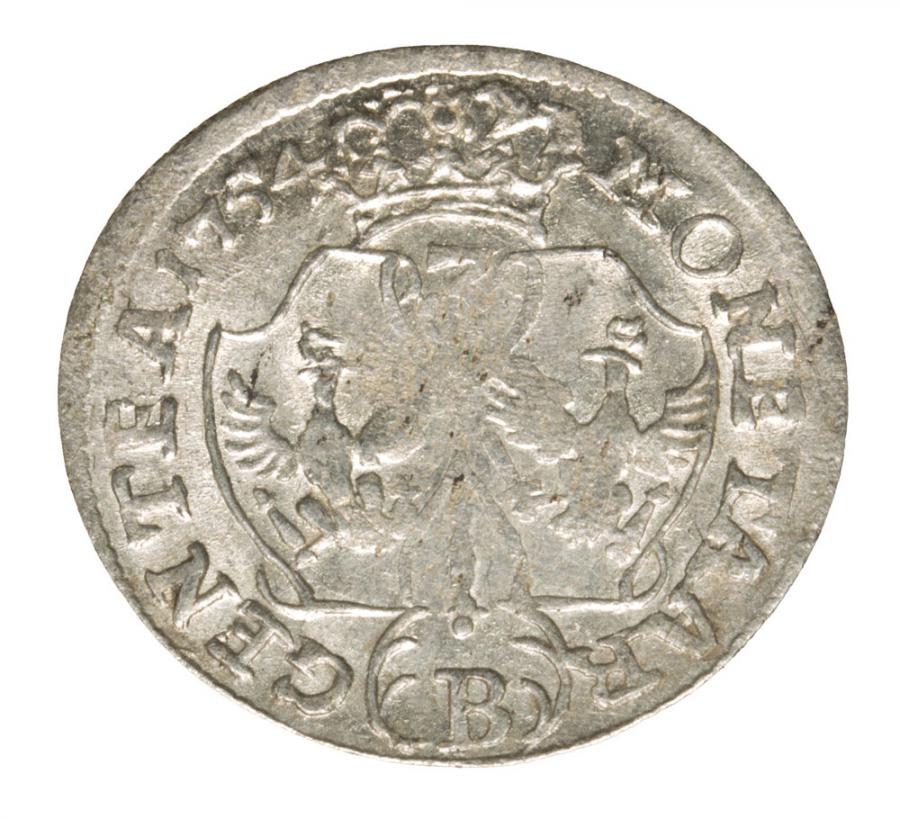 3 krajcary 1754 Fryderyk II Wielki Prusy Wroclaw
