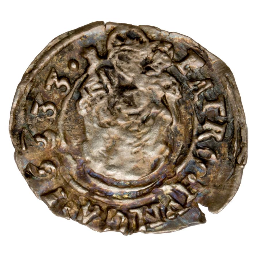 Denar 1633 Ferdynand II Habsburg Wegry Kremnica