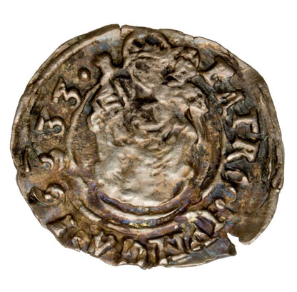 Denar 1633 Ferdynand II Habsburg Wegry Kremnica
