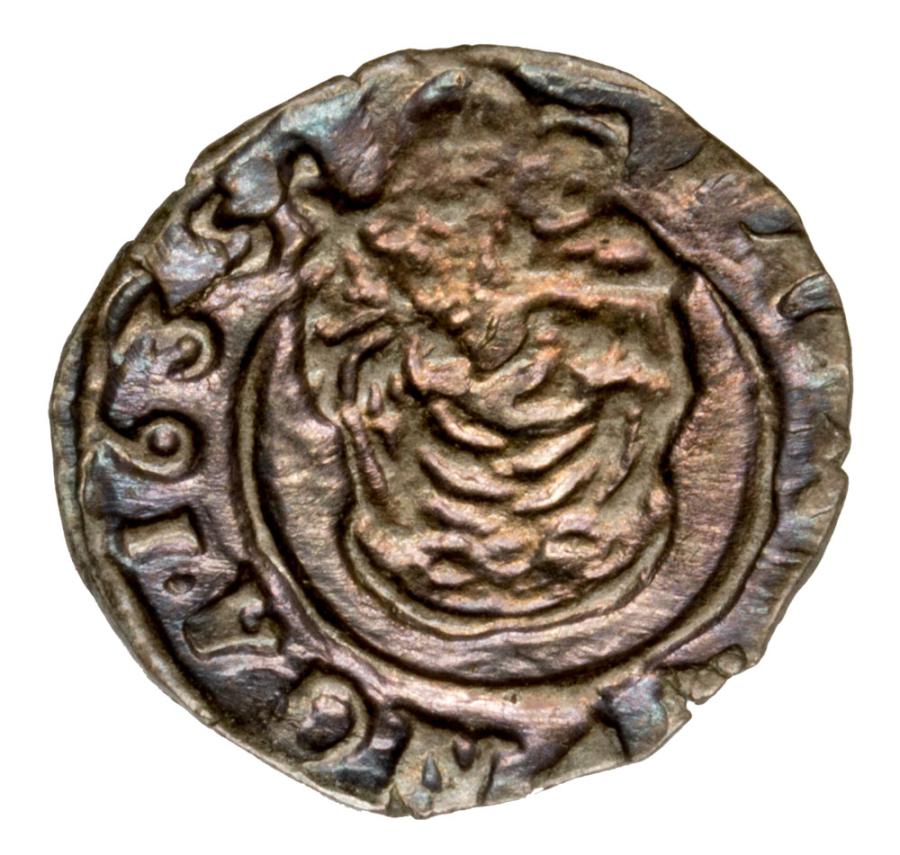 Denar 1635 Ferdynand II Habsburg Wegry Kremnica