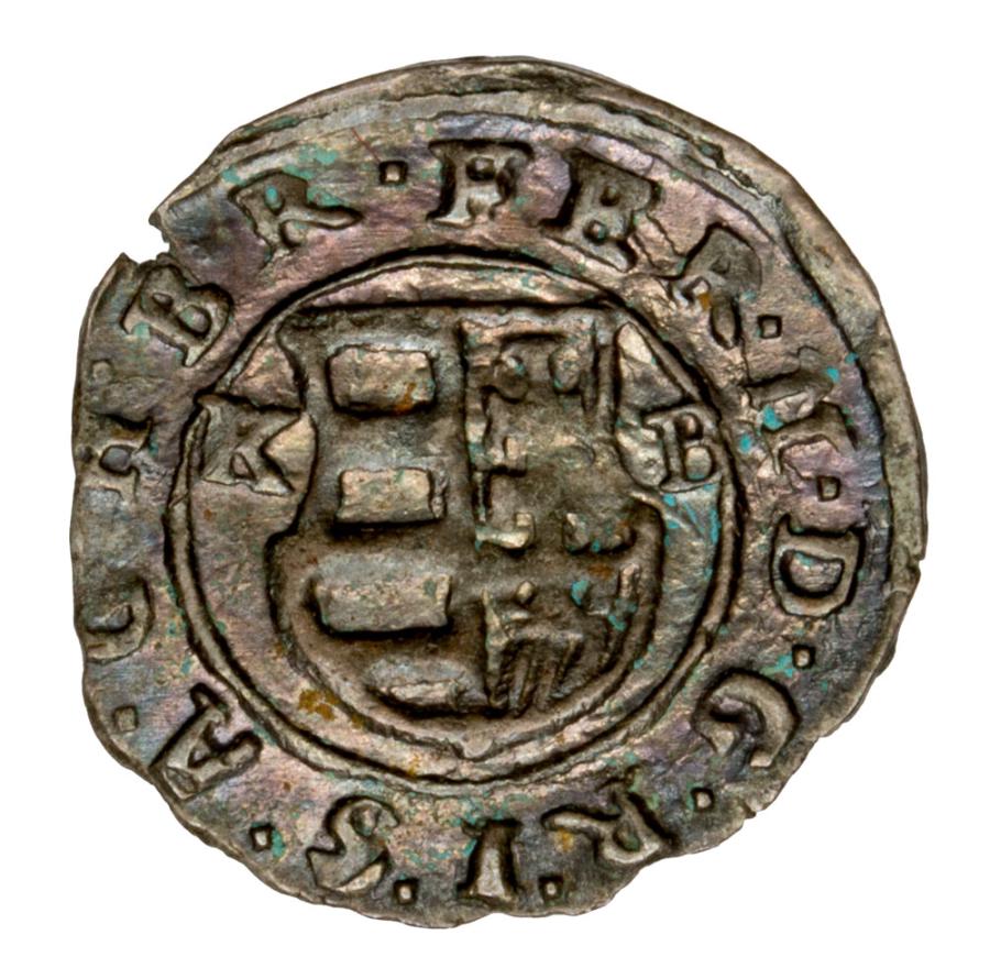 Denar 1636 Ferdynand II Habsburg Wegry Kremnica