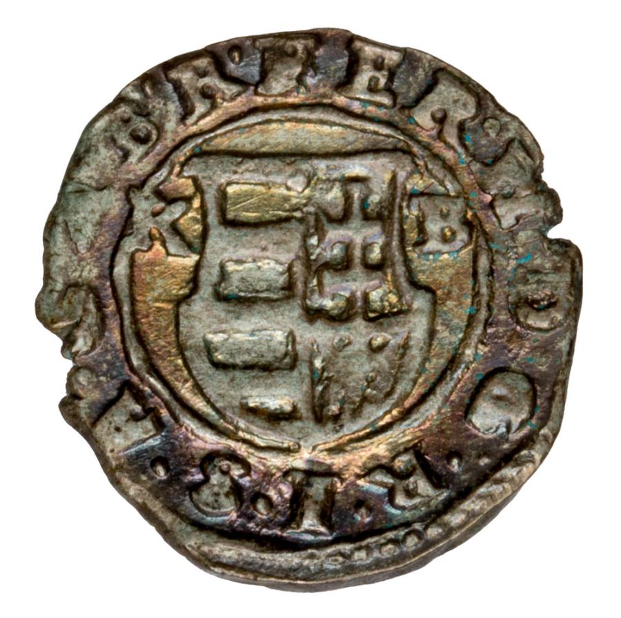 Denar 1637 Ferdynand II Habsburg Wegry Kremnica