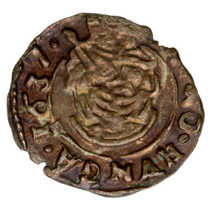 Denar 1637 Ferdynand II Habsburg Wegry Kremnica