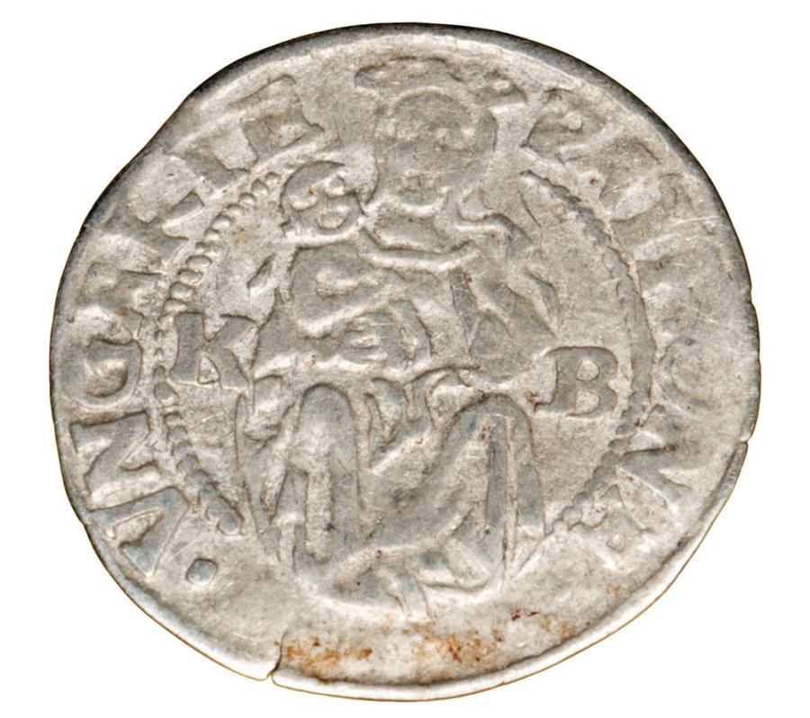 Denar 1530 Ferdynand I Habsburg Wegry Kremnica