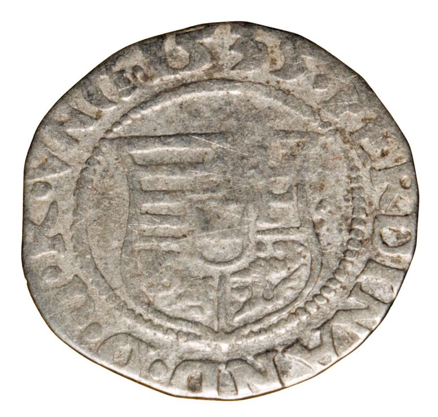 Denar 1535 Ferdynand I Habsburg Wegry Kremnica