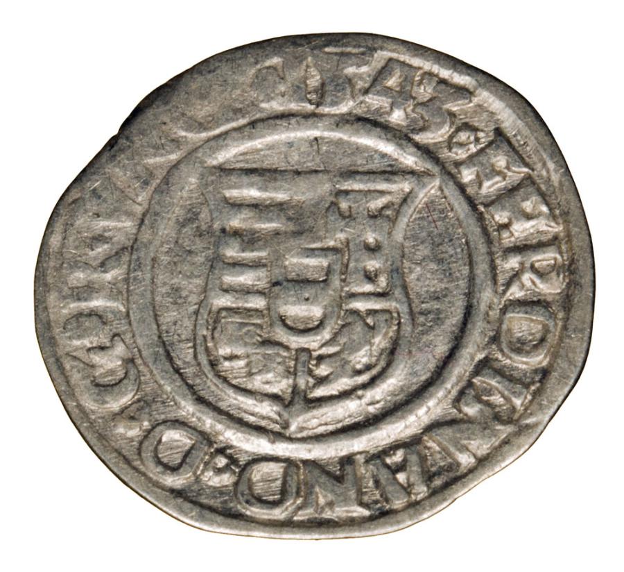 Denar 1543 Ferdynand I Habsburg Wegry Kremnica