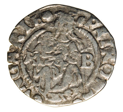 Denar 1544 Ferdynand I Habsburg Wegry Kremnica