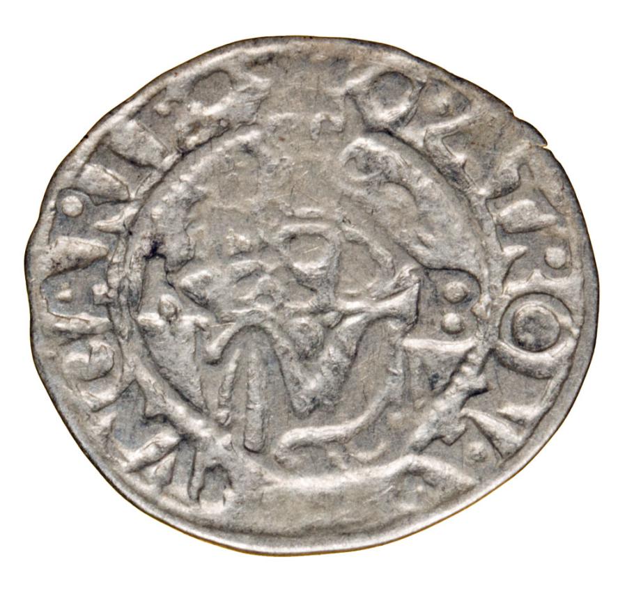Denar 1545 Ferdynand I Habsburg Wegry Kremnica